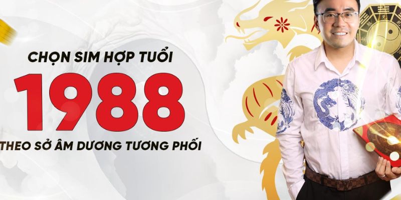 Bộ ba con số 1, 8 và 9 mang lại nhiều may mắn cho người tuổi Mậu Thìn sử dụng sim sinh năm 1988